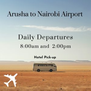 Bus from Arusha to Nairobi Airport
