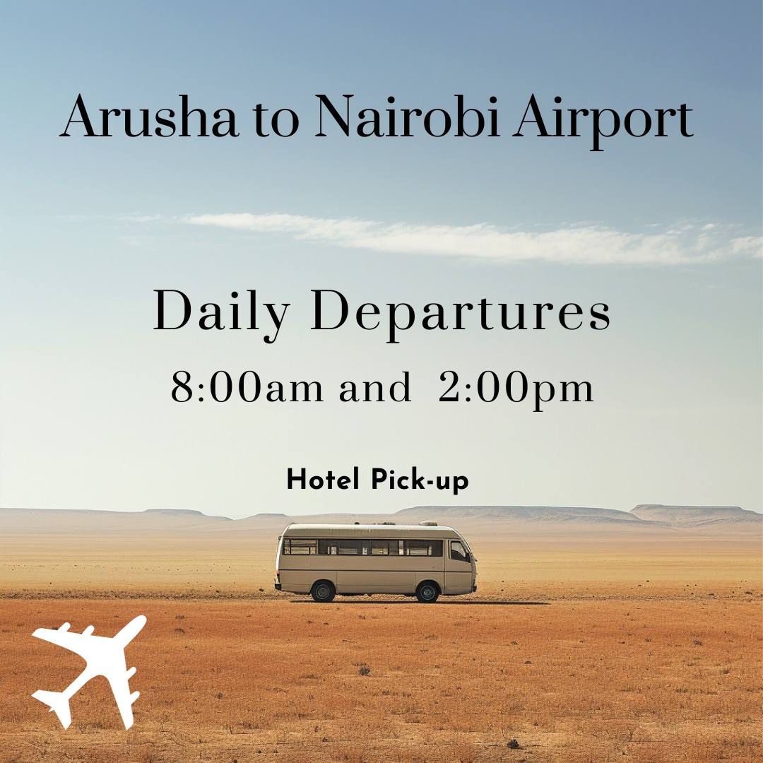 Bus from Arusha to Nairobi Airport